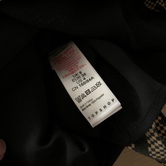 TOPSHOP Checkered Dress - Picture 6 of 6